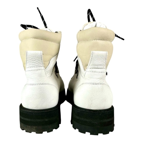 & Other Stories Women’s Leather Lace-Up Hiking Boots US 7 - Picture 6 of 16